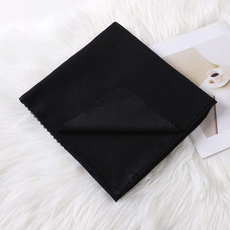 Malaysia Indonesia wholesale wrap headscarf cotton linen Viscose Chiffon Polyester square edge Hijabs indian scarves