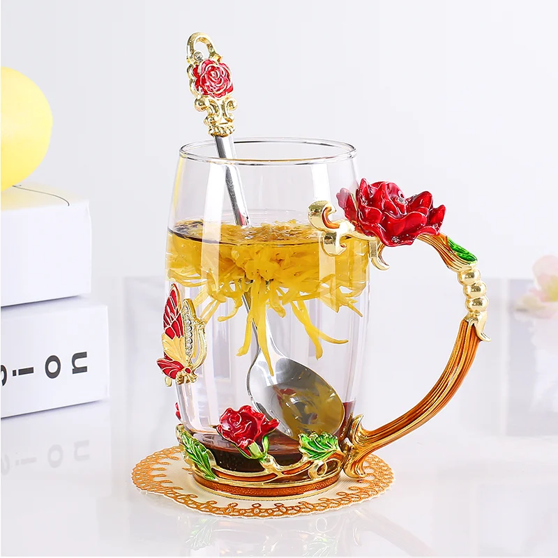 
2019 new handmade water glass Christmas gift 