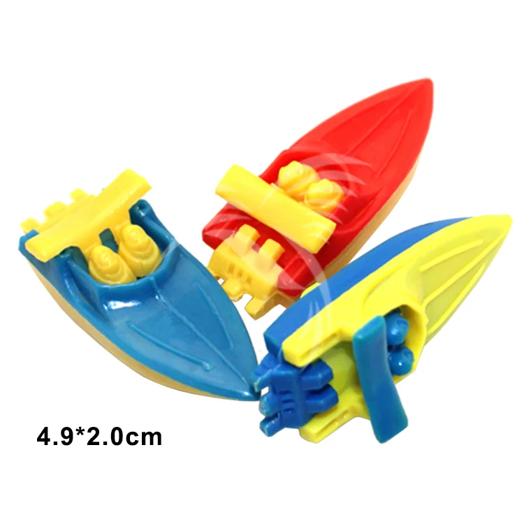 
Vending Machine Plastic fishing boat small for toy 