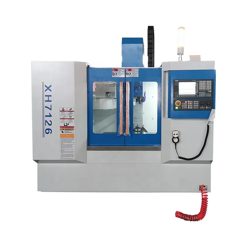 Hot selling products 2023 hobby vertical metal gantry taiwan 4 axis cnc milling machine 5 axis for sale