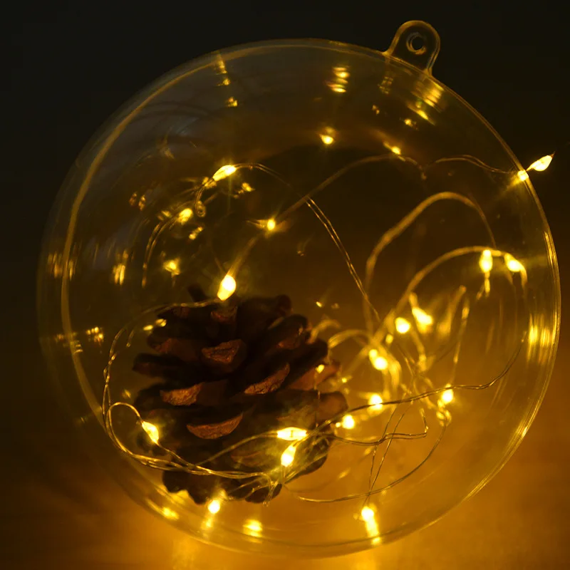 Acrylic Sphere Clear Hollow Spheres Large Plastic Ball Transparent decorating perpetual flower hanging ball