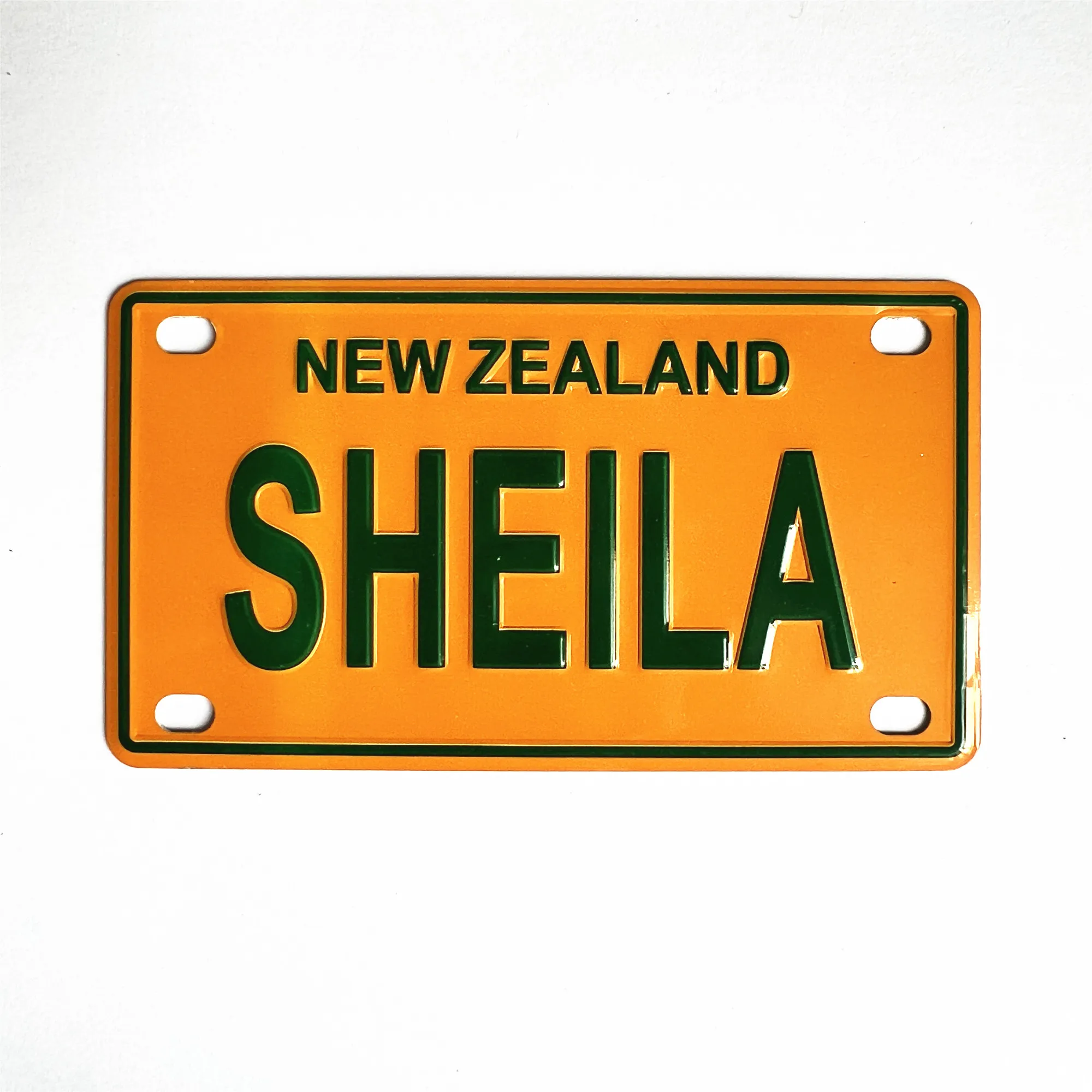 Custom Embossed Decorative License Plates Blank Car Number Plate Unique Metal Aluminum License Plate Wholesale