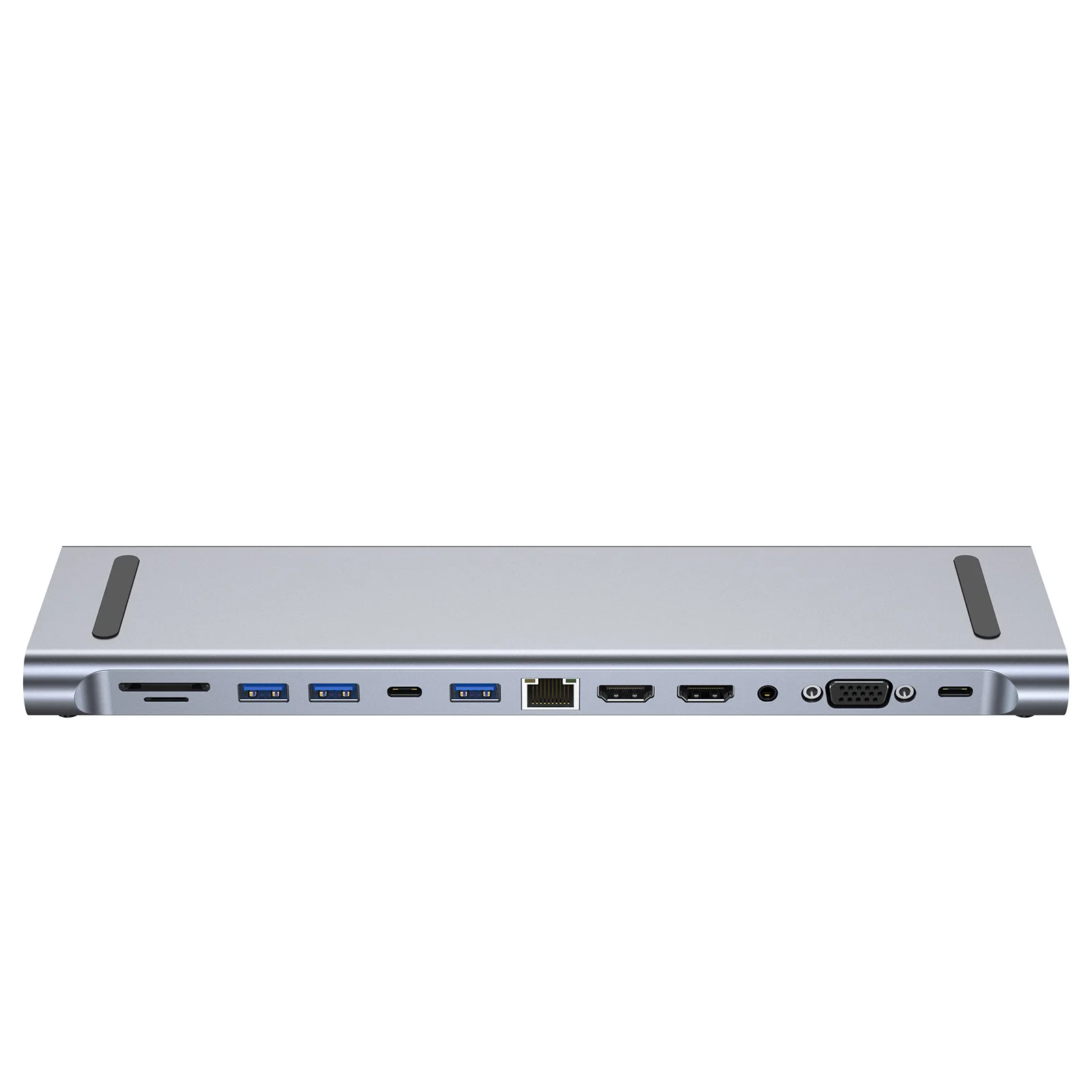 12 in 1 USB C HUB Docking Station multi port Monitor USB Type C to 4K DP HDTV VGA Adapter type c hub for  laptops