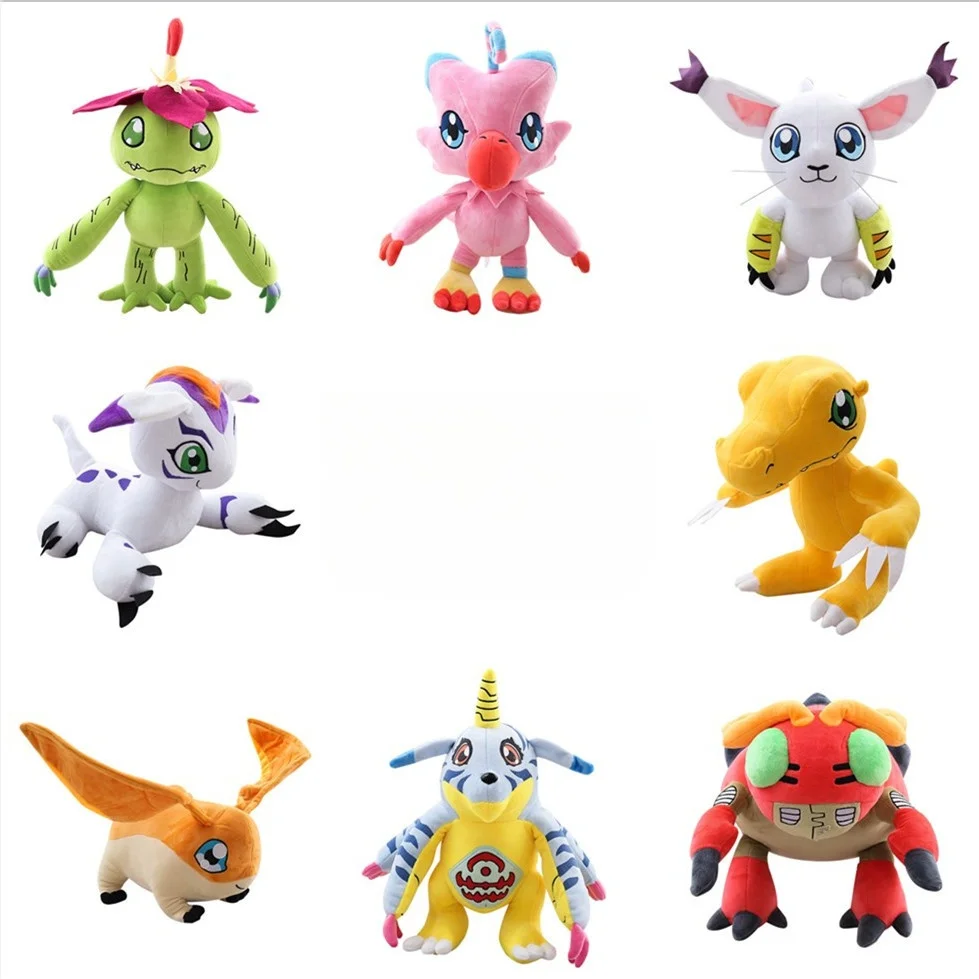 Digimon cartoon subancient beast Bada Beast beetle Garuru beast fur cartoon toy figure High quality figure