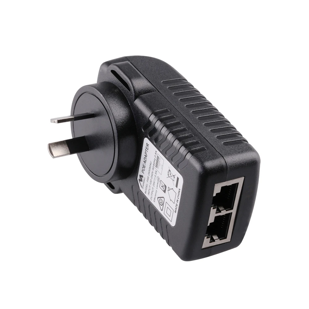  CE UL SAA C-TICK утверждения 24W 48V 0.5A POE постоянного тока адаптер