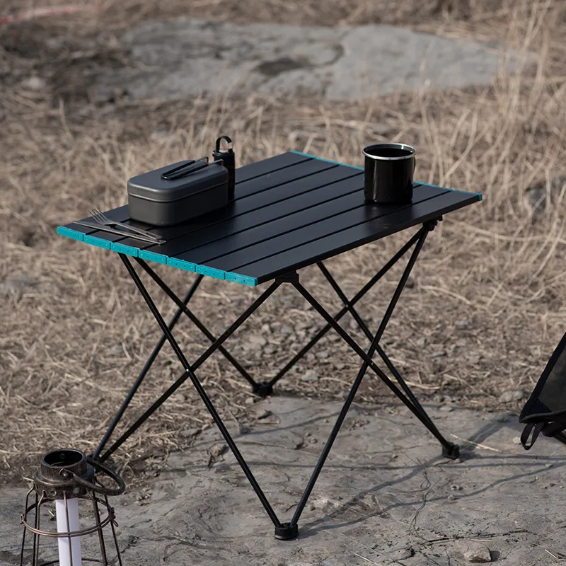 Aluminum Outdoor Camping Folding Table Portable Picnic Table