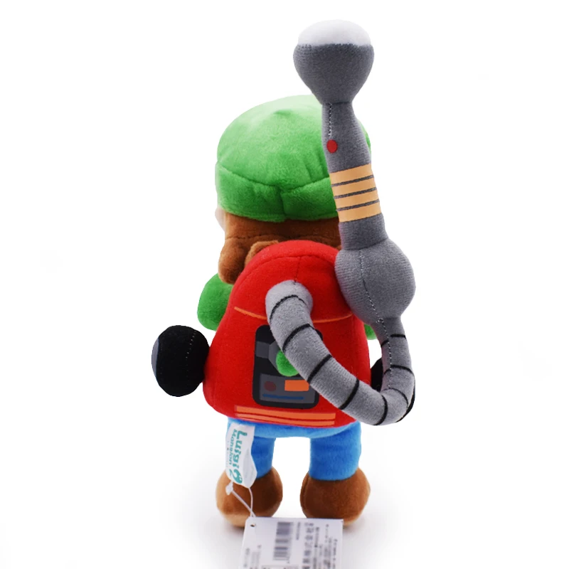free shipping  22cm Scary Luigi Haunted House Game Super Bros Plush Toy Luigi Cuddly Stuffed Animal Soft Doll Gift  for kids HH