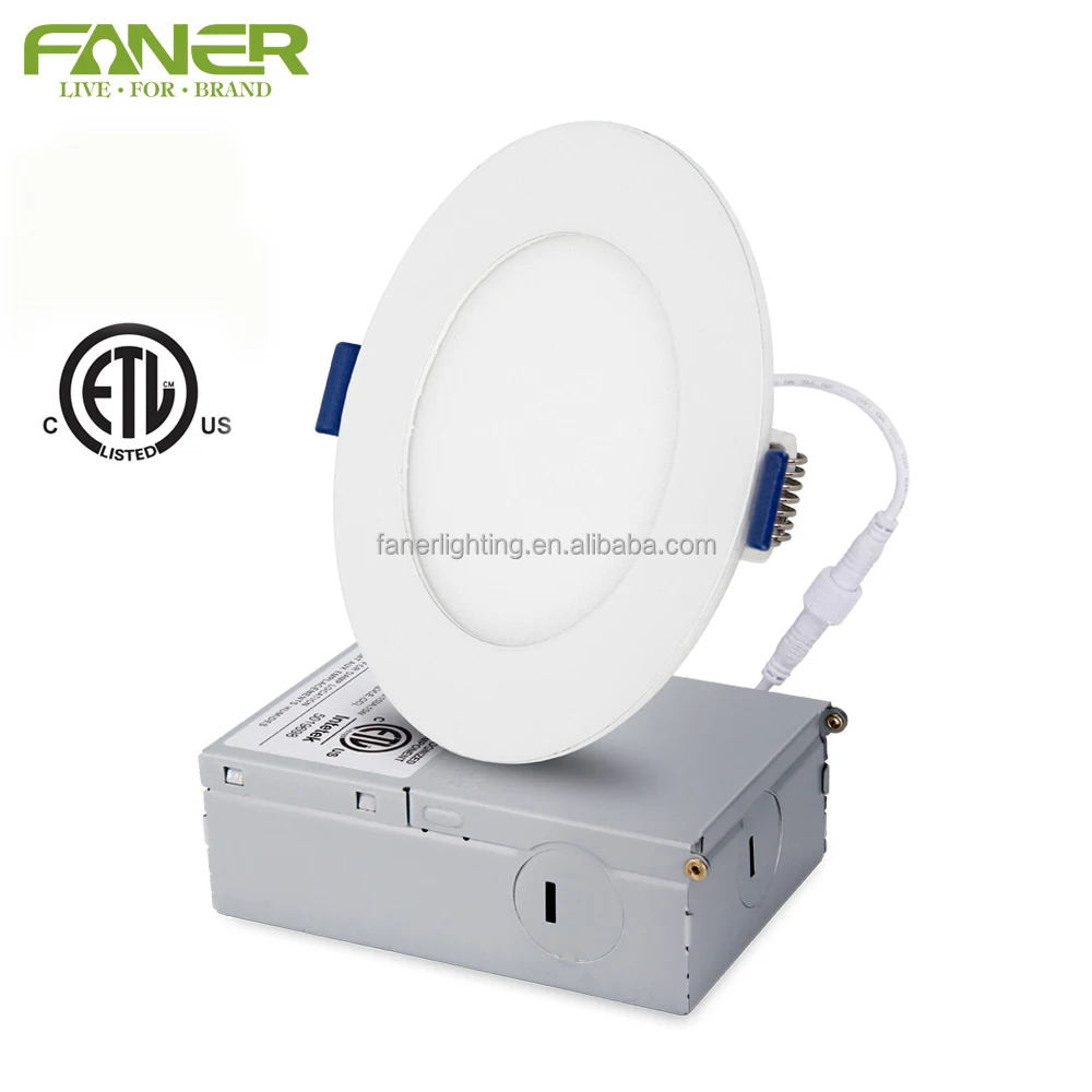 Zhongshan Led Factory ETL(5019698)  128mm Slim Led Panel Downlight For Home Application