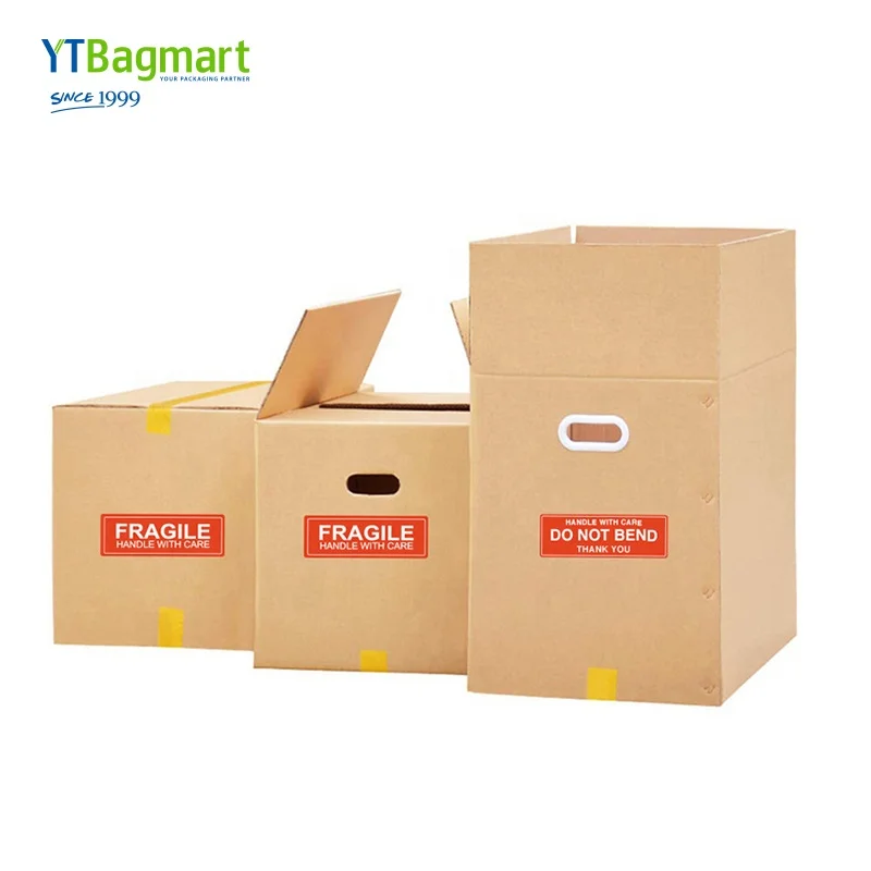 
YTBagmart 500 Labels/Roll Up And Handle With Care Sticker Warning Shipping Express Label Adhesive Custom Fragile Stickers Roll 
