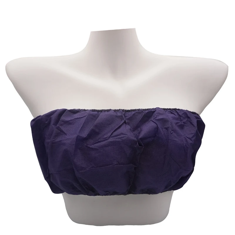 Hot sale disposable bra and panties spa beauty salon non-woven fashion massage underwear and bra