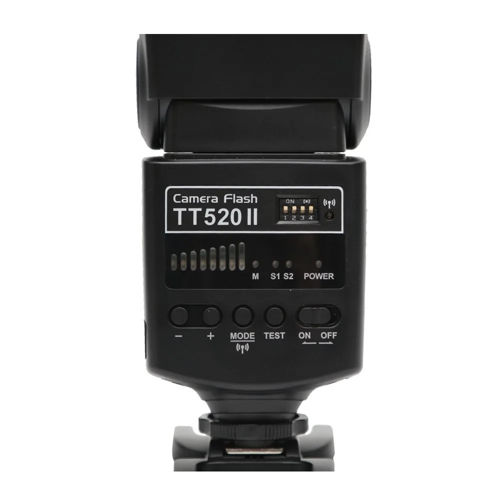 Godox Thinklite Camera Flash TT520II with Build-in 433MHz Wireless Signal for Pentax Fuji DSLR Cameras Hot Selling