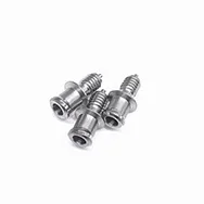 TC4 pure titanium lathe machining precision dental nail bone nail parts dental orthopedic accessories CNC turning customization