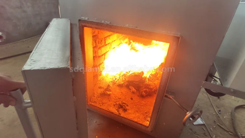 china mobile small waste disposal  human hospital medical waste incinerator / plasma burner / crematorium human incinerator