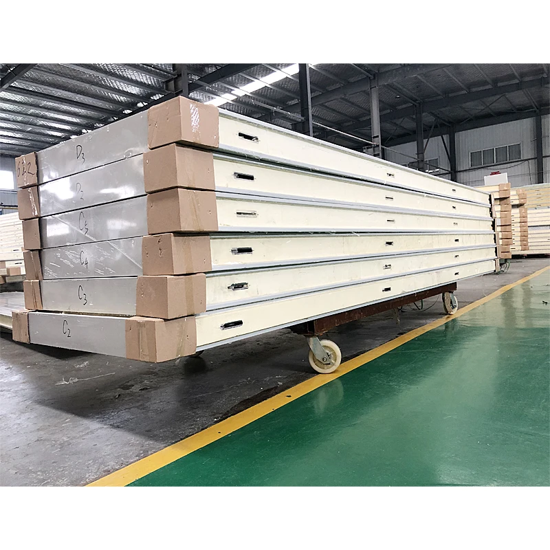 100mm pu panels insulated sandwich panel pu foam composite boards