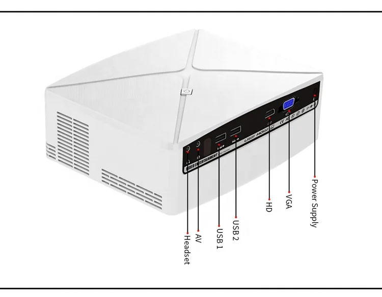 portable entertainment cinema video projector mobile Micro Short Throw Led Mini Projector 4k