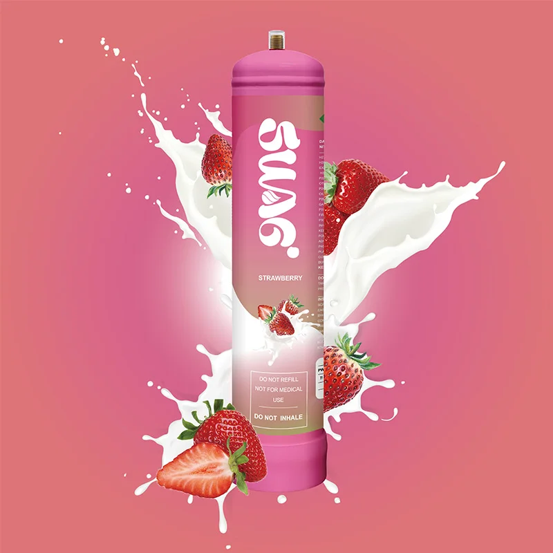 Wholesale Supply Dessert Tool 0.95l/615g Cream Charger Canister For Cake Decoration