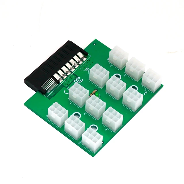 12 портов PCI-E 6Pin 800W/1400W/1600W блок питания коммутационная плата для струйного принтера HP HSTNS-PL62 HSTNS-PL41 DPS-1400CB