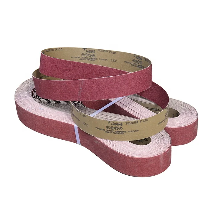 Zirconia Abrasive Sanding Belts for Polishing Grinding High Cobalt Nickel Alloy Stainless Steel (SUS 300) Heavy Deburring