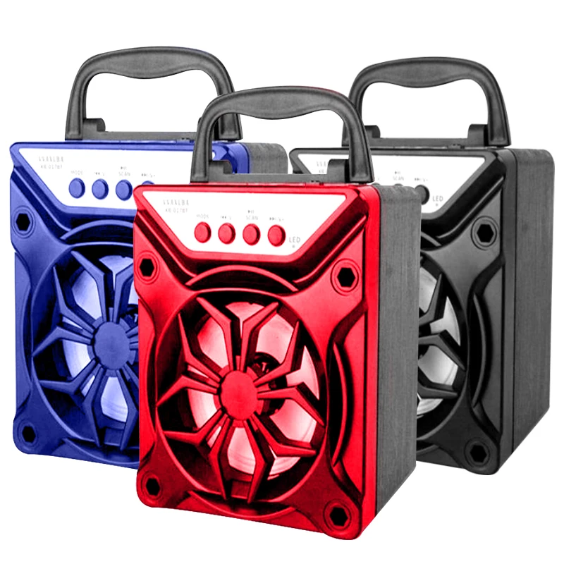 Wholesale Outdoor portable colorful led wireless speakers