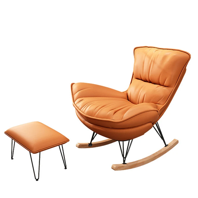 Легкое роскошное удобное кресло для сна ленивое кресло-качалка диван нордическое кресло-качалка для отдыха