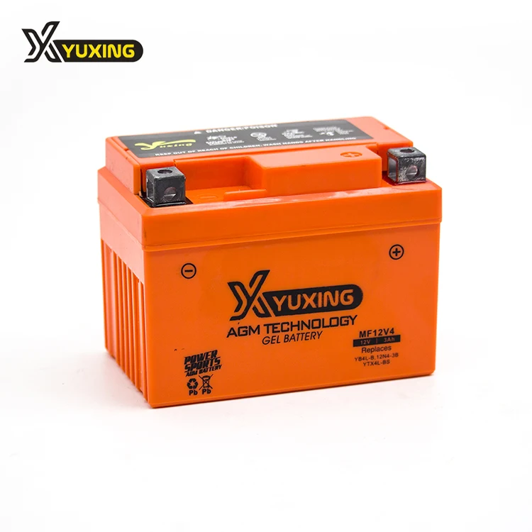 MF12V4 Motorcycle Parts Maintenance-Free Lead Acid Rechargeable Motorcycle Battery