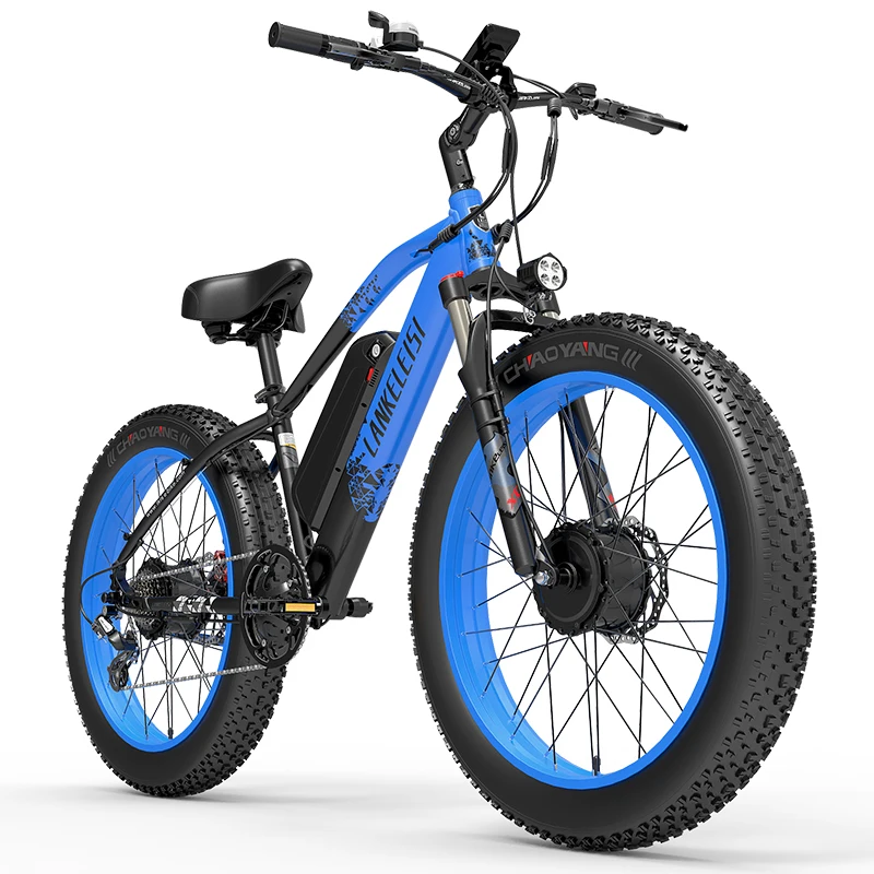 UK US EU Warehouse Lankeleisi MG740 plus E Bikes 2000W Dual Motor Electric Fat Bike 48V 20Ah Ebike