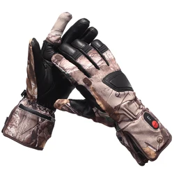 7.4V Lithium Battery Electric Rechargeable Winter Hunting Fishing Heated Gloves