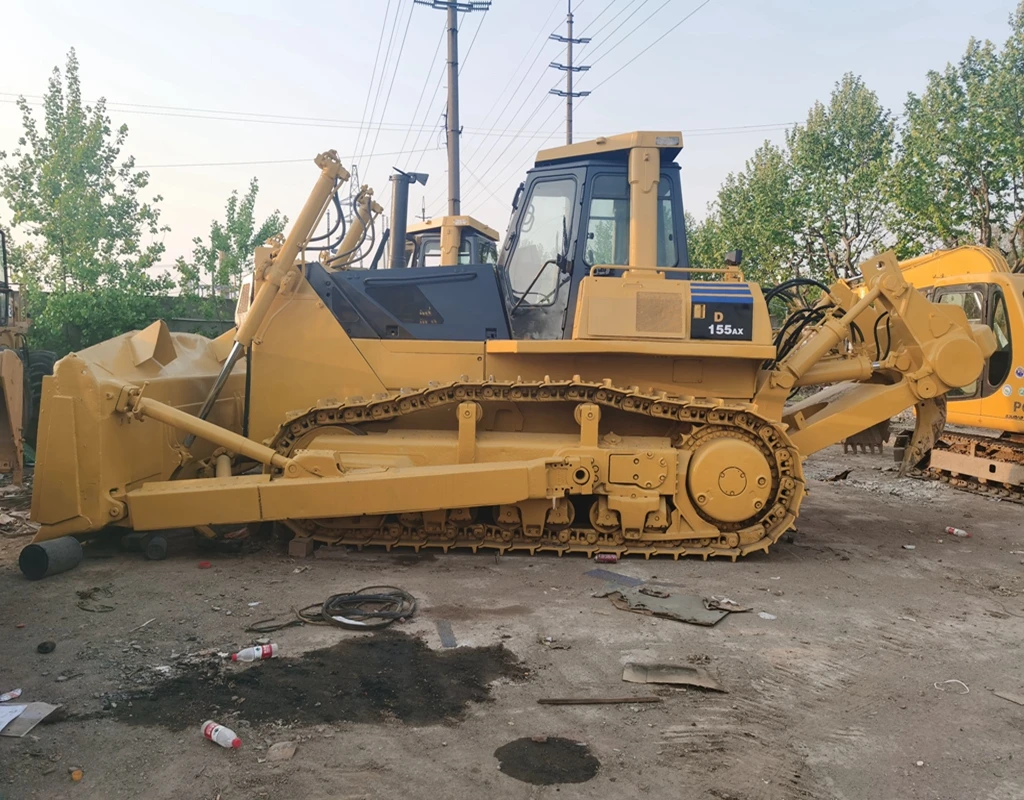 Б/у бульдозер Komatsu D155 по низкой цене, гидравлический бульдозер Komatsu всех серий, горячая распродажа