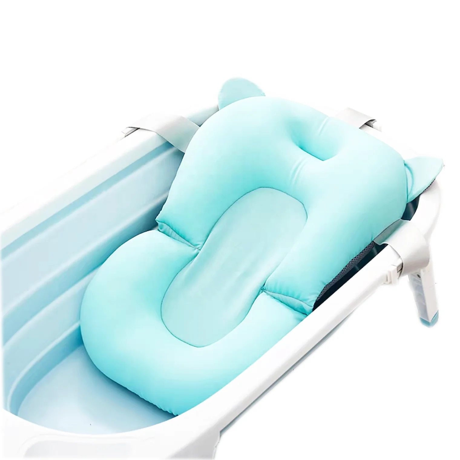 Baby Bath Products Manufacturer Custom Baby Bath Pillow Infant Shower Cushion Baby Bath Support