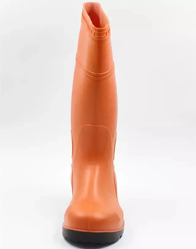 anti-slip unisex wholesale design your own construction PVC rain boot gum boots for thick legs wellington rain boots