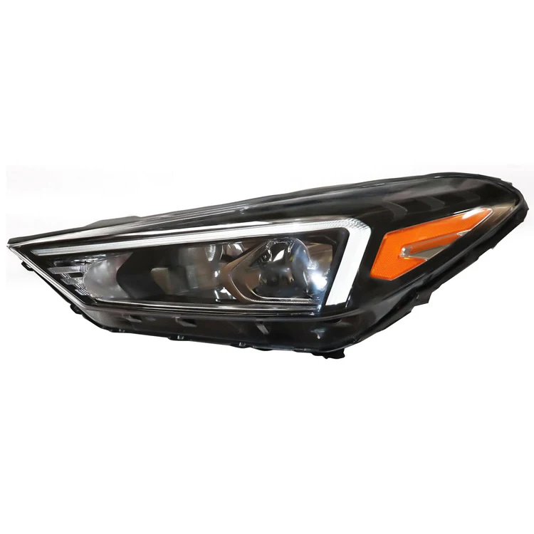 Good Price Car Head Lamp Headlamp Black Headlight For HYUNDAI TUCSON 2019 92102-D3650