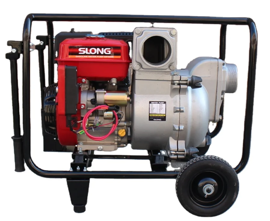 Slong WP40ME 4 Inch 100mm Mud Pump Trash Water Electric Start