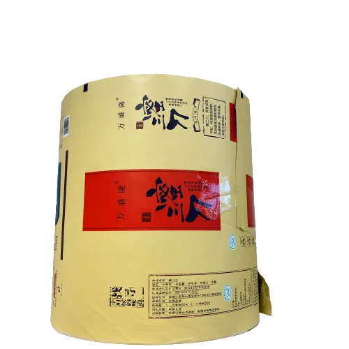 paper-aluminum foil laminate custom printed powder packaging roll for pharmaceutical sachet and pouch packaging