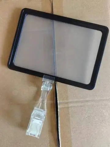 POP display clip plastic price tag holder sign holder tabletop display stand for frames