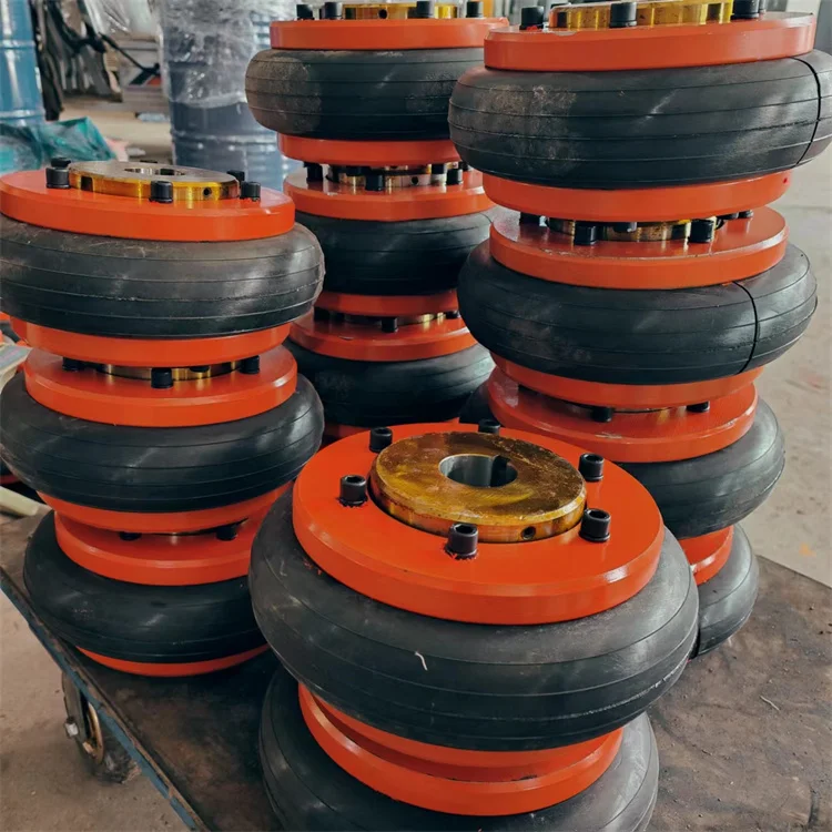 Coupling Manufacturer Tyre coupling LA6-40*100/50*112 equivalents to Fenner F type tire coupling Highly flexible for motor
