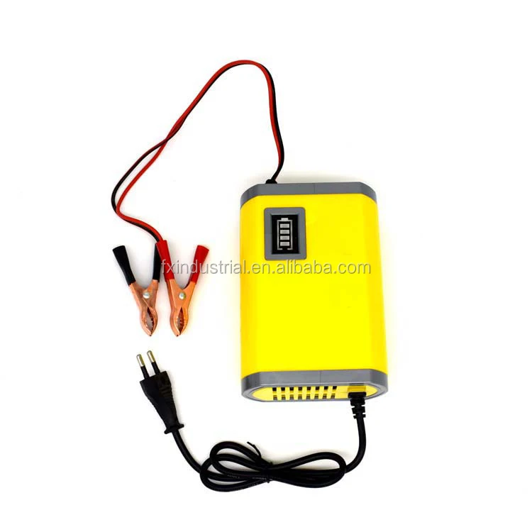 Upgraded type vehicle universal battery charger for 12vV6A Fast Charge Electric Car Charger