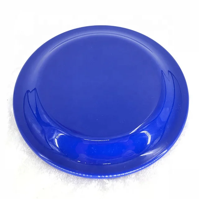 China Factory Wholesale Cheap Blank Blue 9 Inch 23 cm Plastic Mould Pet Toy Flying Disc For Sale