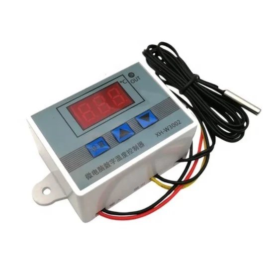 12V 24V 220V Professional W3002 Digital LED Temperature Controller 10A Thermostat Regulator