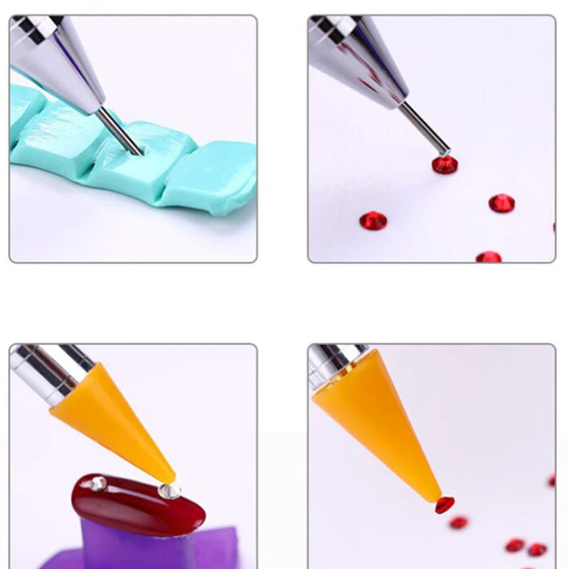 
DIY Diamond Painting Pen Tool Accessories Rhinestones Pictures Double Head Diamond Embroidery Point Drill Pen Gift 