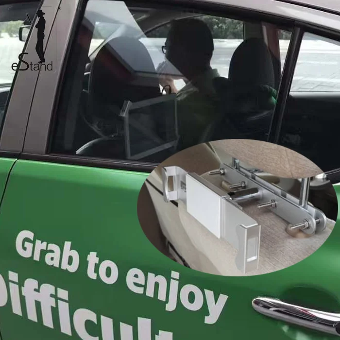 eStand BR24002Q android tablet safe mount auto/car/taxi display holder for back seat passenger