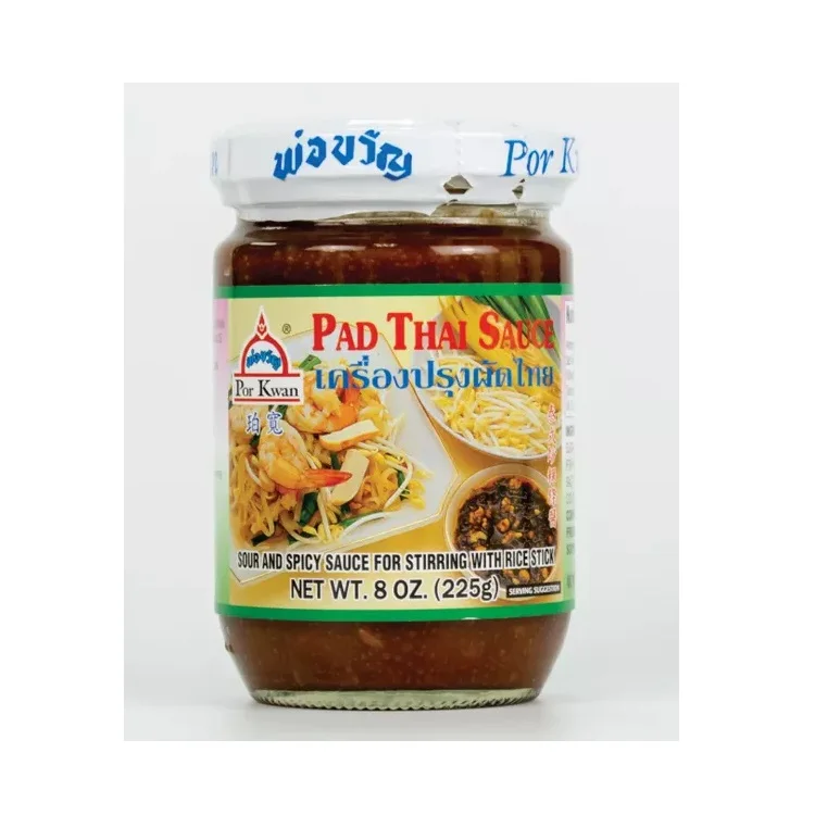 The Best Traditional Sauce of Pad Thai Sauce for Made Fried  Noodles from Thailand Style Food by Por Kwan Sour and Spicy Taste