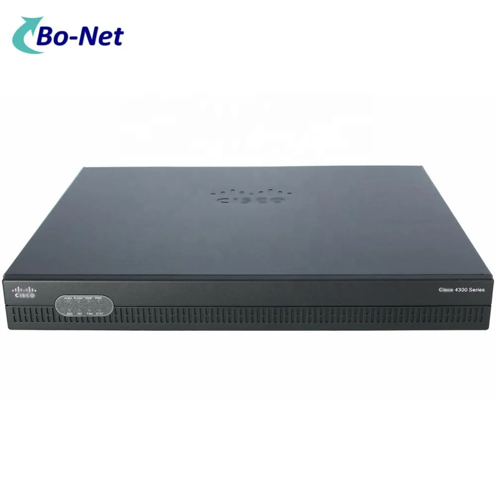 Оригинальный ISR4321/K9 ISR4000 серии комплексное обслуживание Гигабитный беспроводной маршрутизатор
