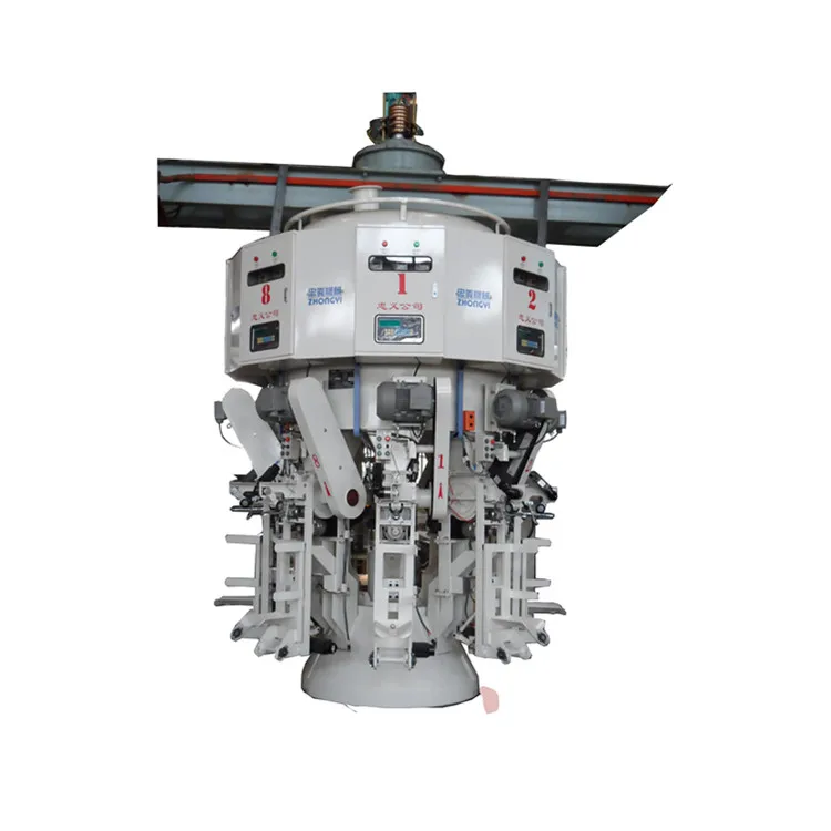 Valve Mouth Rotary Cement Filler Sand Packing Machine Powder Filling Bagging Equipment Cement Packaging Machine