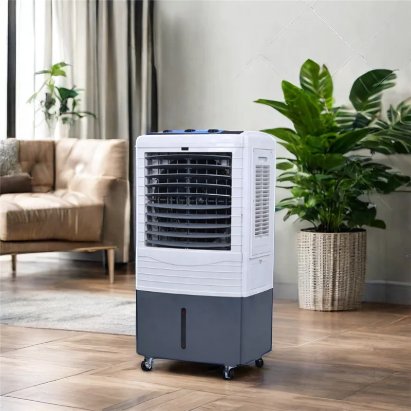 Panel remote control timing outdoor inside warehouse cooling evaporative water cooler