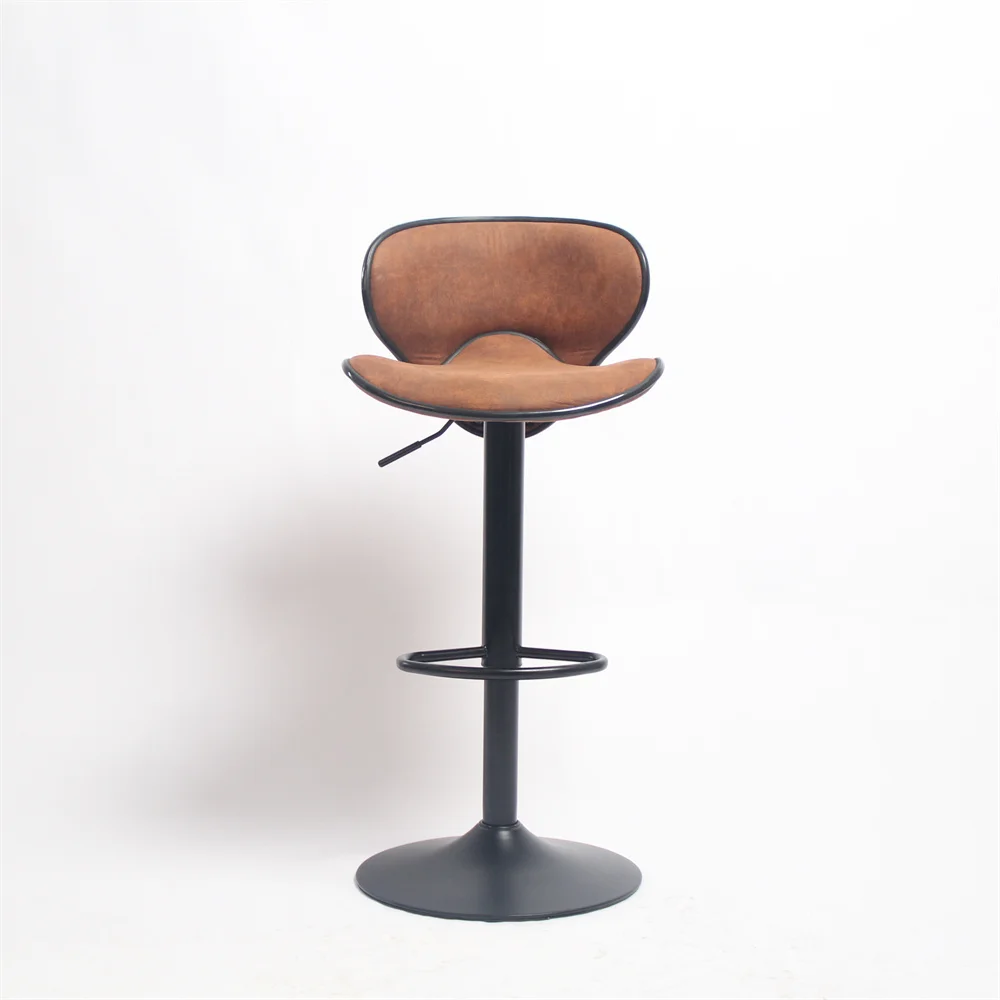 ANJI SHIYI паб барные стулья из искусственной кожи регулируемая высота без подлокотников барные стулья вращающийся стул для бара