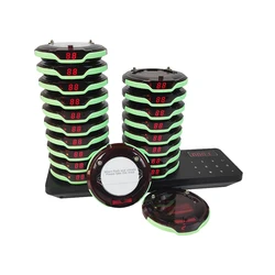 IP67 Waterproof 1000m Signal Range High Quality Restaurant Bar Cafe Wireless Take Food Guest Paging System