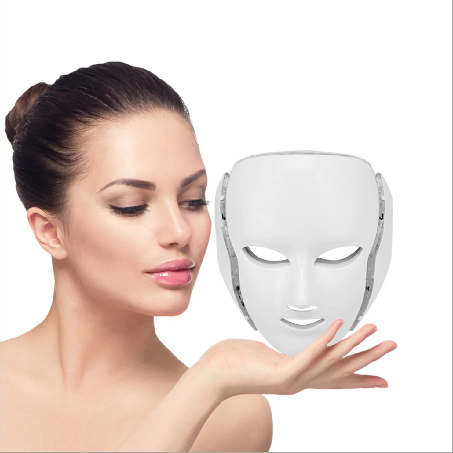 
Lighted Blue Yellow Therapy High Quality Red Pdt Photodynamic Led Light Face Mask maquina mascarilla facial 