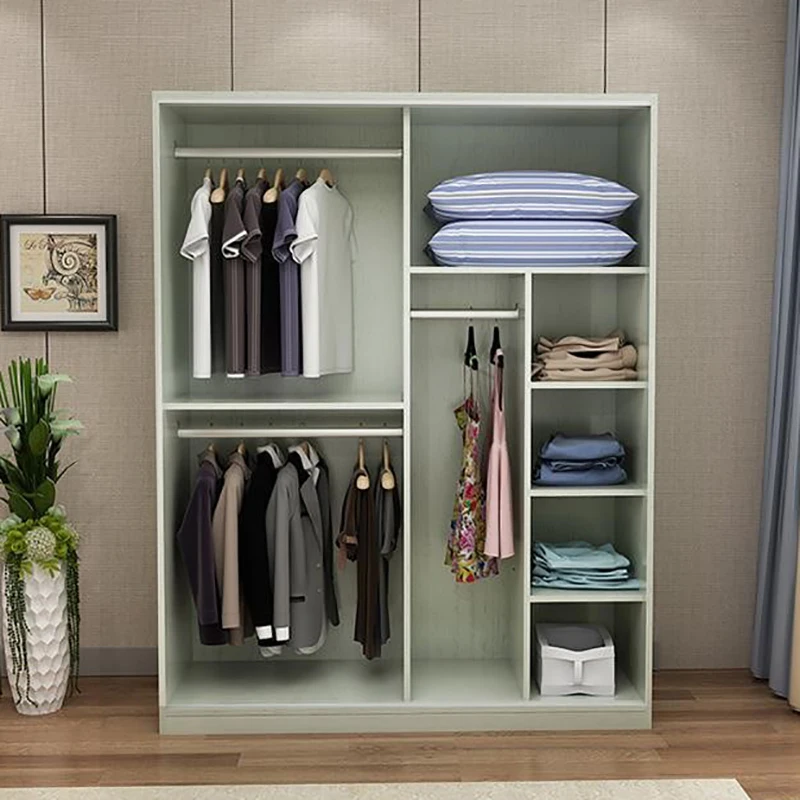 Cheap wardrobe bedroom furniture closet organizer cabinet wardrobe modern