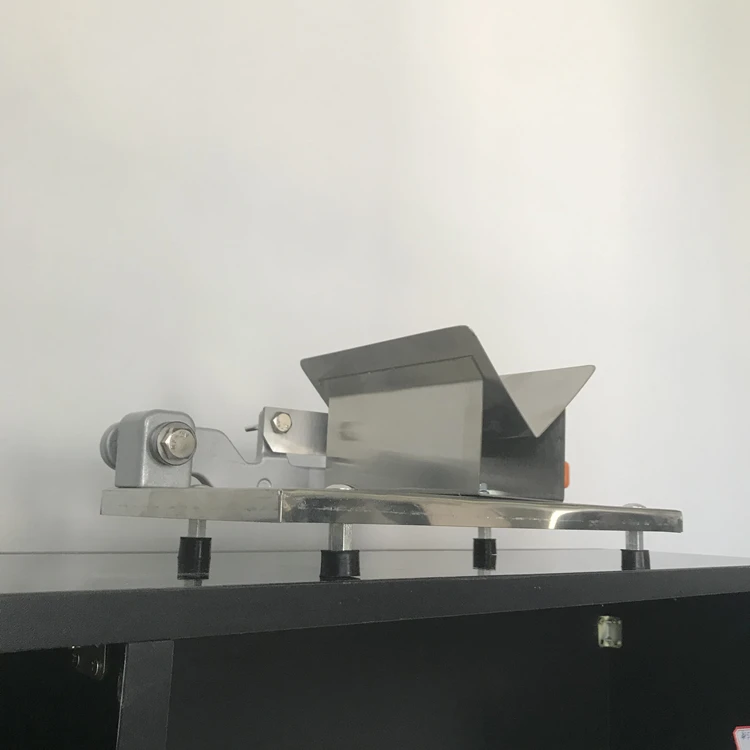 Portable fresh frozen meat slicer machine small stainless steel bacon slicer with antislip handle