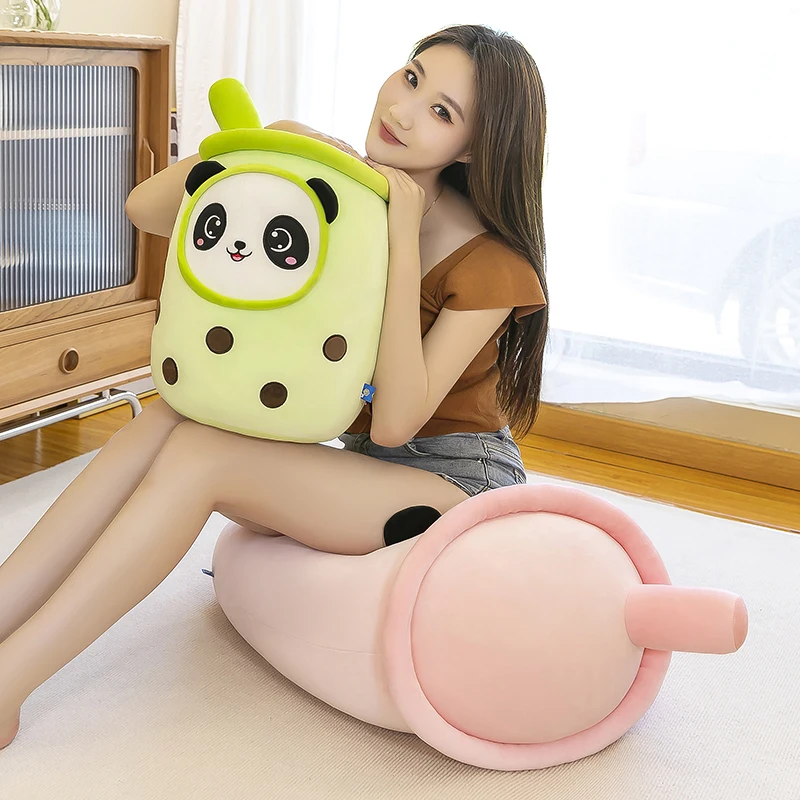 Wholesale Tea Plush Toy Stuffed Animal Plush Toy Cute Cup Milk Tea Boba Plush Soft Toy